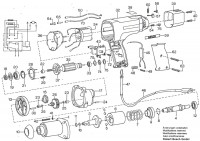 Bosch 0 601 432 103  Impact Wrench 220 V / Eu Spare Parts